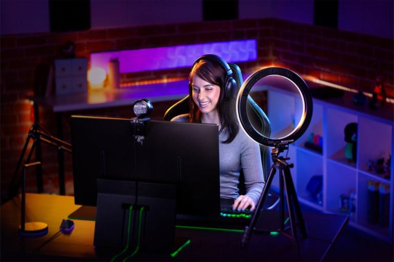 Razer anillo de luz 6TF6X121 creación de contenido un color