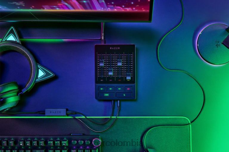 Razer mezclador de audio 6TF6X117 creación de contenido un color