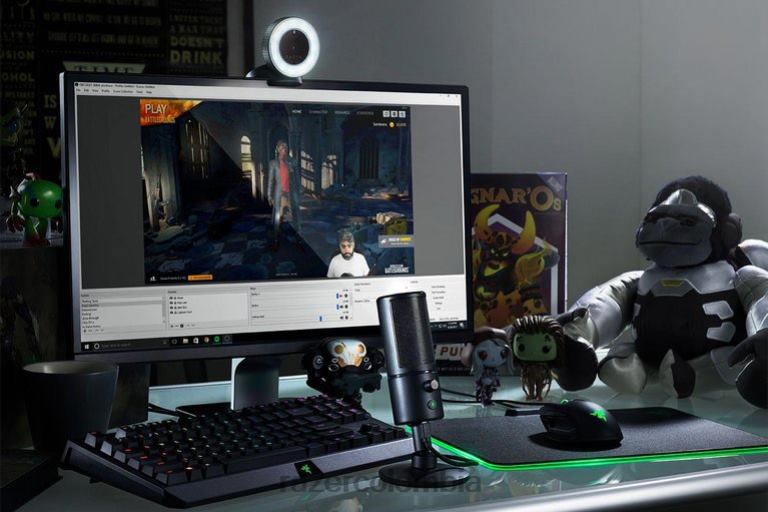 Razer sirena 6TF6X112 creación de contenido negro