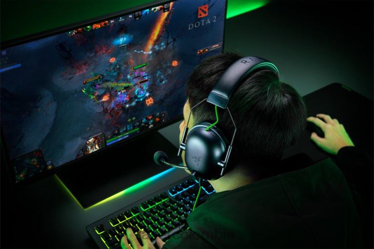 Razer blackshark v2 usb 6TF6X89 audio de juegos negro