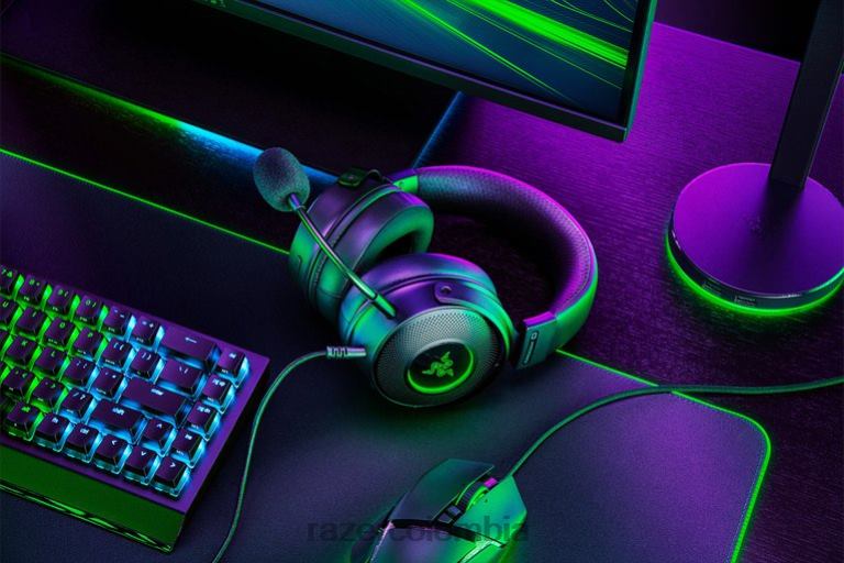 Razer kraken v3 hipersentido 6TF6X95 audio de juegos un color