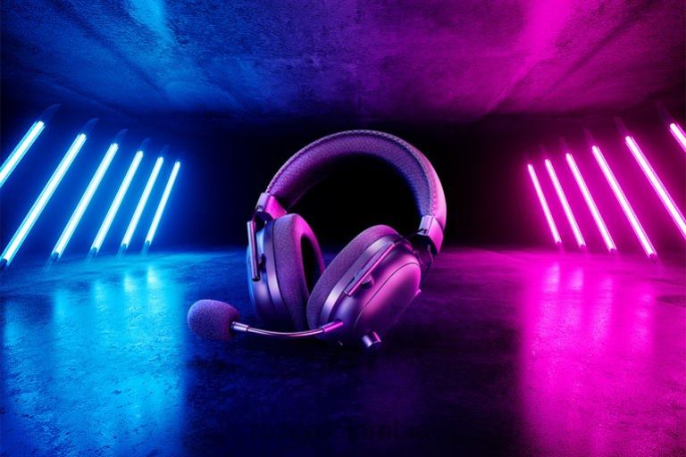 Razer tiburón negro v2 pro 6TF6X85 audio de juegos negro