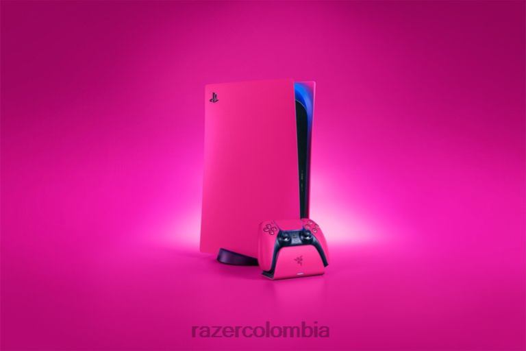 Razer soporte de carga rápida para ps5 6TF6X173 consola rosa
