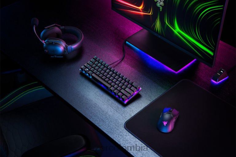 Razer Huntsman mini analógico - nosotros 6TF6X73 teclado un color
