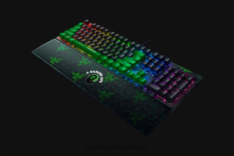 Razer X *A Bathing Ape blackwidow v3 - interruptor verde - nosotros 6TF6X60 teclado verde