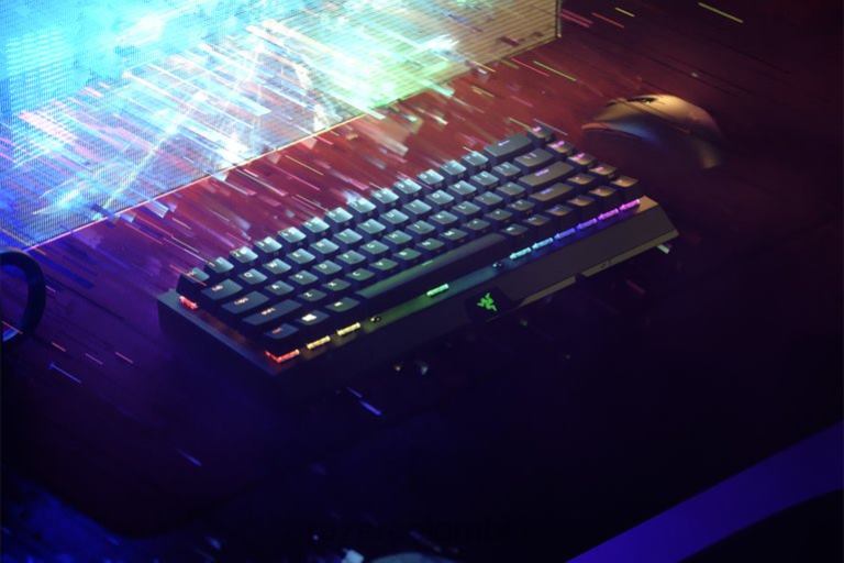 Razer blackwidow v3 mini hyperspeed - interruptor amarillo - nosotros 6TF6X63 teclado negro