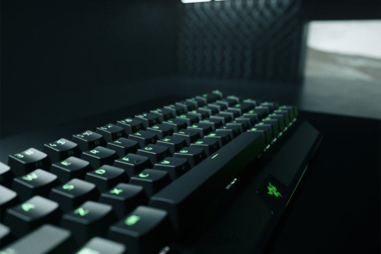 Razer blackwidow v3 mini hyperspeed - interruptor amarillo - nosotros 6TF6X63 teclado negro