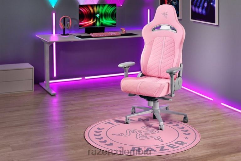 Razer alfombra del piso del equipo 6TF6X141 silla de juego cuarzo