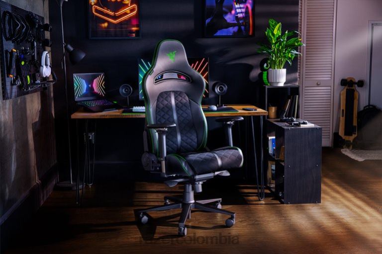 Razer enki 6TF6X131 silla de juego verde