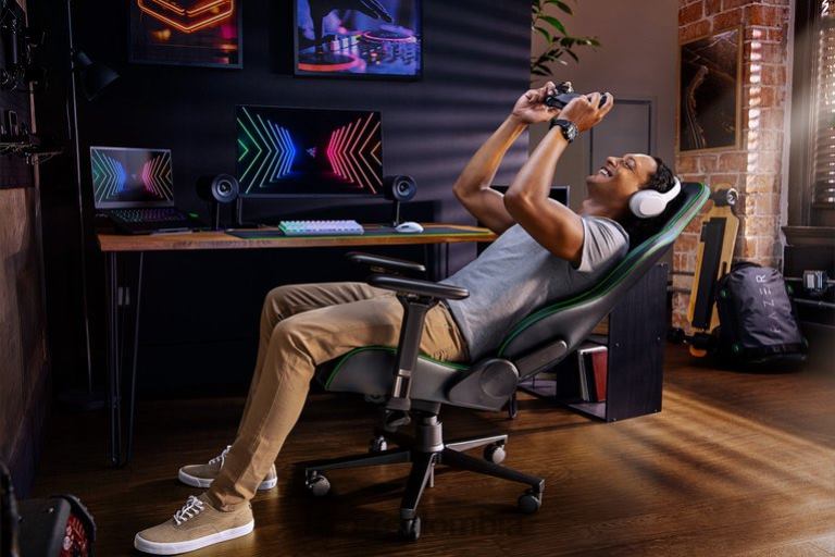 Razer enki 6TF6X131 silla de juego verde