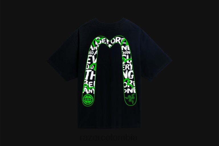 Razer camiseta con estampado daicock de evisu 6TF6X191 vestir un color
