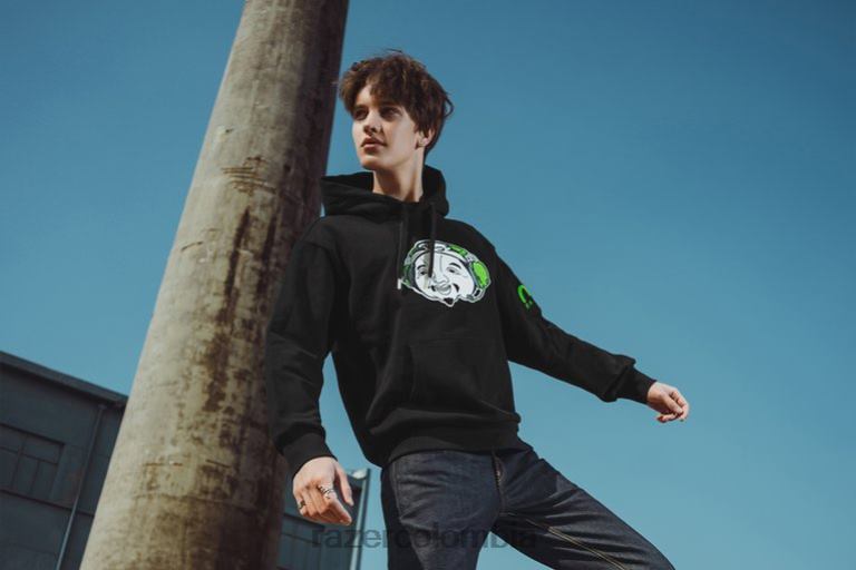 Razer sudadera con capucha de evisu godhead 6TF6X193 vestir un color